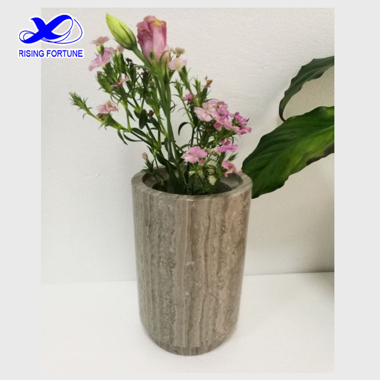 cylinder marble flower vases