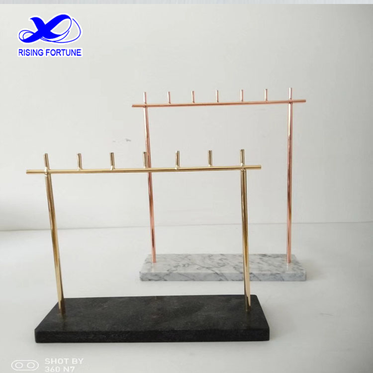 marble jewelry display stand