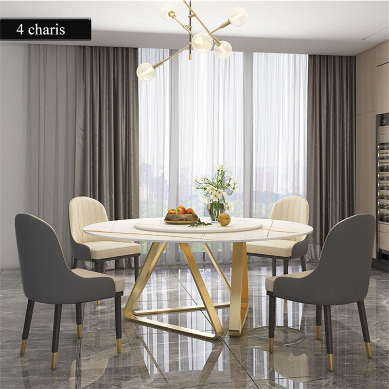 sintered round dining table