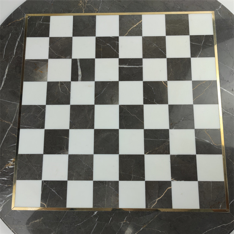 black marble chess set