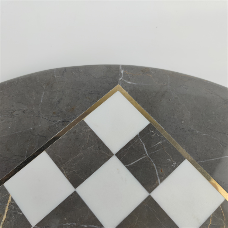 black marble chess set