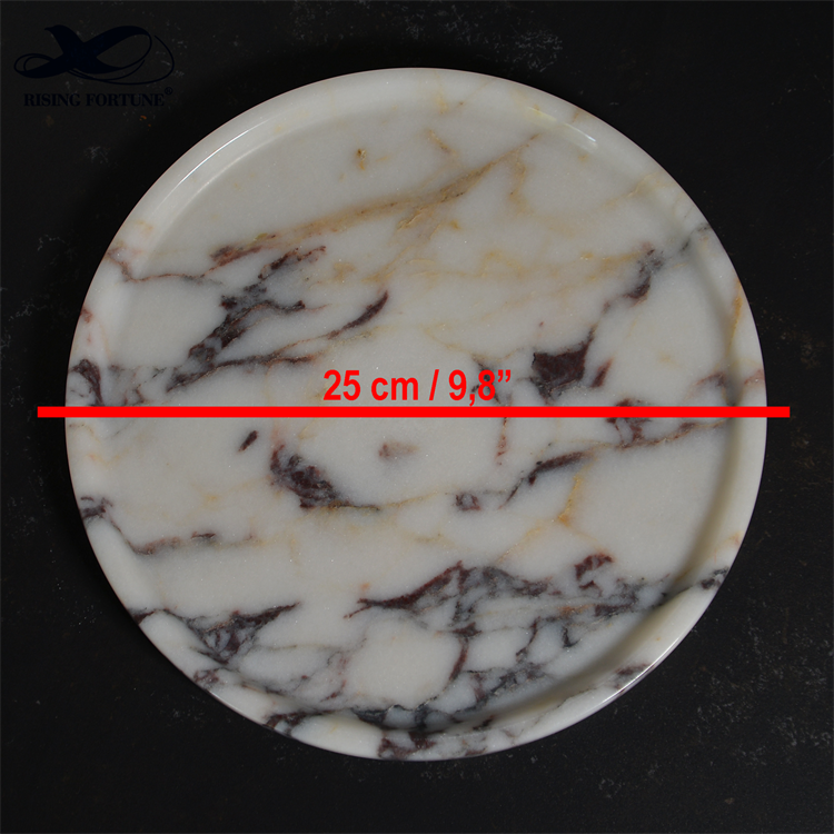 natural marble decorative tray