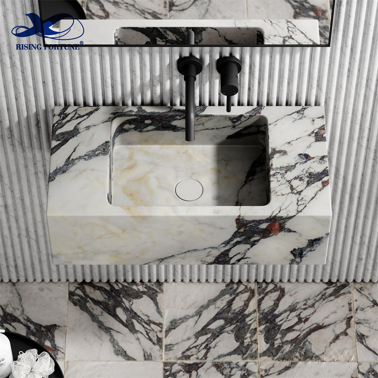 marble basin bathroom