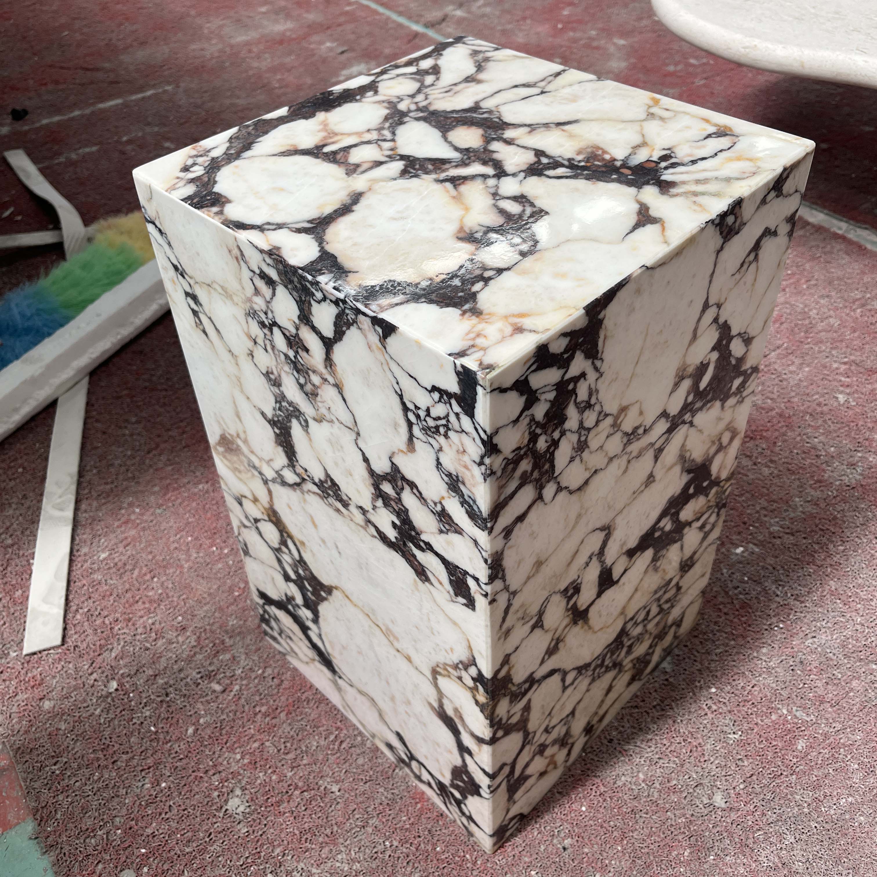 Calacatt viola marble coffee table