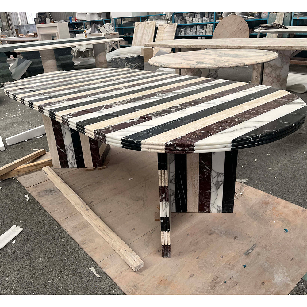 Marble dining table