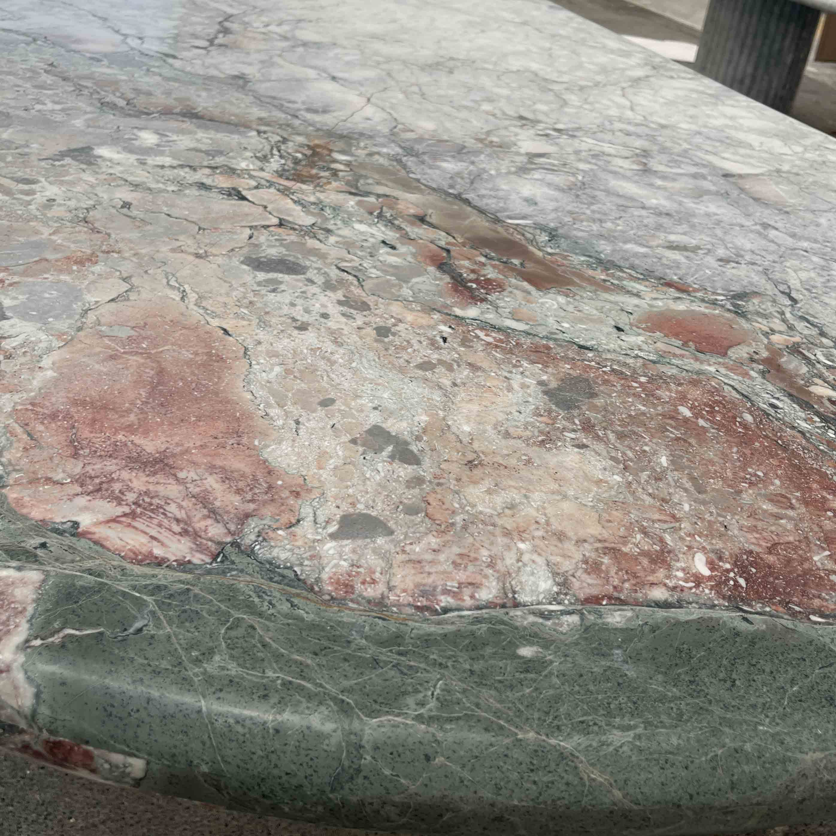 Four Seasons Pink Marble Table Top Table