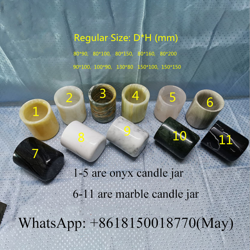 marble candle jars marble candle jars
