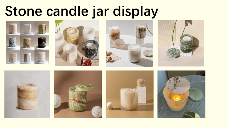 luxury candle jar
