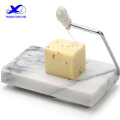 White marble cheese slicer