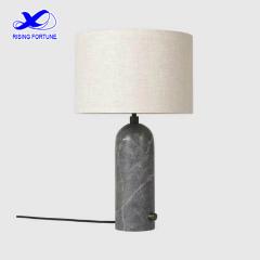 grey stone lamp