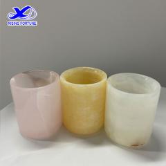 Onyx Candle Holder in Various Colors