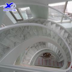 Volakas White Marble Stairs