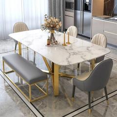 modern marble dining table