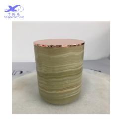 Onyx Marble Candle Holder with Lid