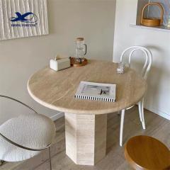 طاولة غرفة المعيشة الحديثة بالجملة طاولة القهوة الحجر الطبيعي
