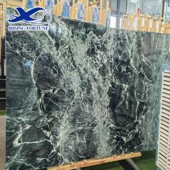 New Arrival Prada Green Marble Wall and Slab for Interior Villa Project