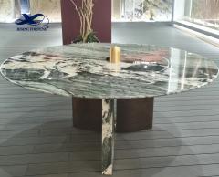 Marble Dining Table Set 6 Chairs With Modern Solid Wood Dining Table Legs Luxury Round Marble Dining Table Set