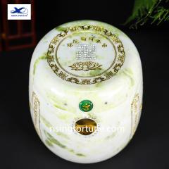 Hot Products Made In China Funeral Products Wholesale Cremation Marble Urns Onyx Funeral Urns For Human Ashes