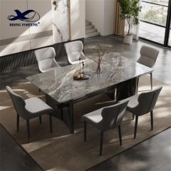 Dinner Dining Table Stone Modern Marble Dining Room Furniture Table Set