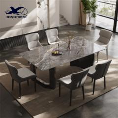 Dinner Dining Table Luxury Dinning Chairs Modern Marble Dining Room Furniture Table Set