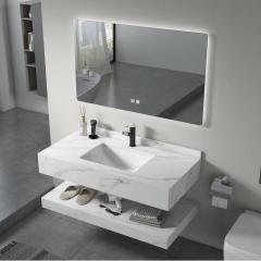 sintered stone bathroom vanity sink