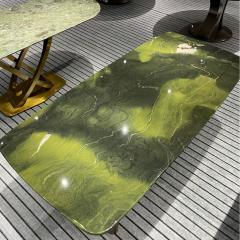 Premium Modern Rectangle Marble Dining Table Italian Design Natural Stone Table