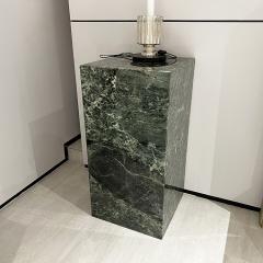 طاولة قهوة من الرخام الأخضر